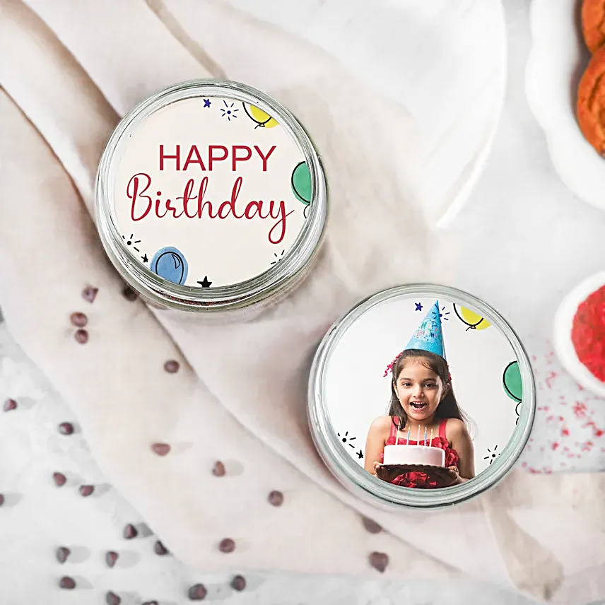 Duo Delight Personalised Jar Cake