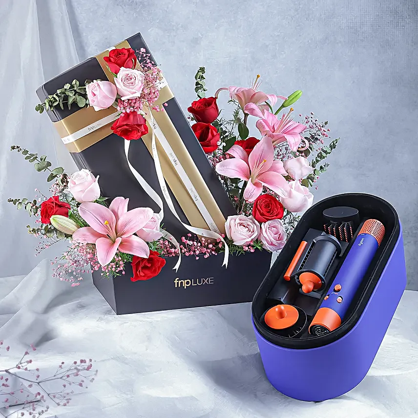 Dyson Airwrap Multi Style N Rose Arrangement