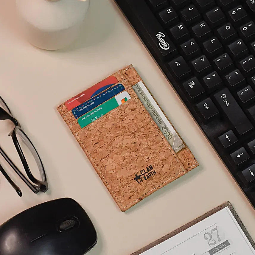 Eco Chic Cork Wallet Unisex