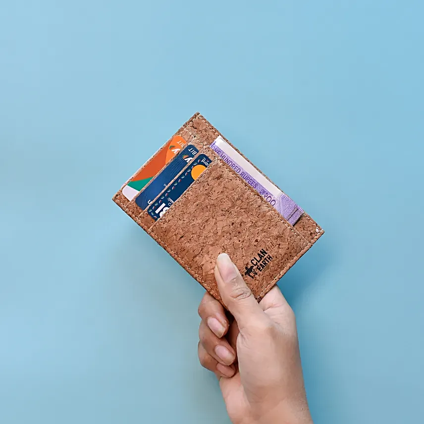 Eco Chic Cork Wallet Unisex