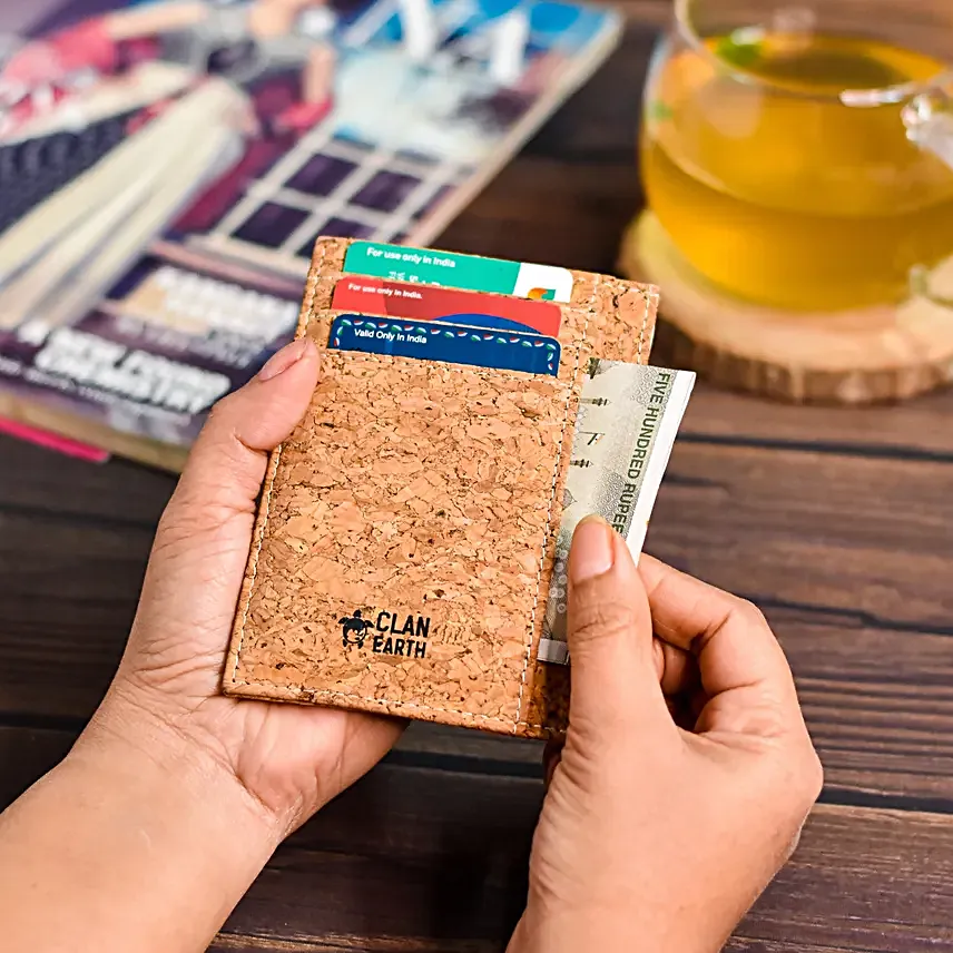 Eco Chic Cork Wallet Unisex