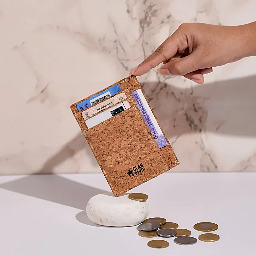 Eco Chic Cork Wallet Unisex