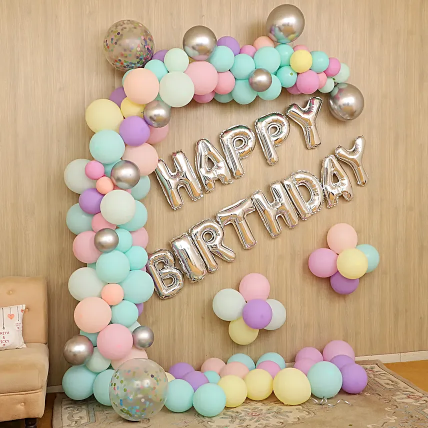 online happy birthday foil balloon decoration for home