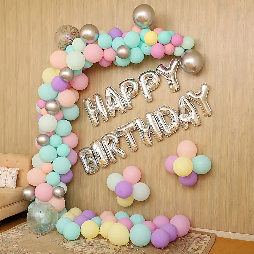 online happy birthday foil balloon decoration for home