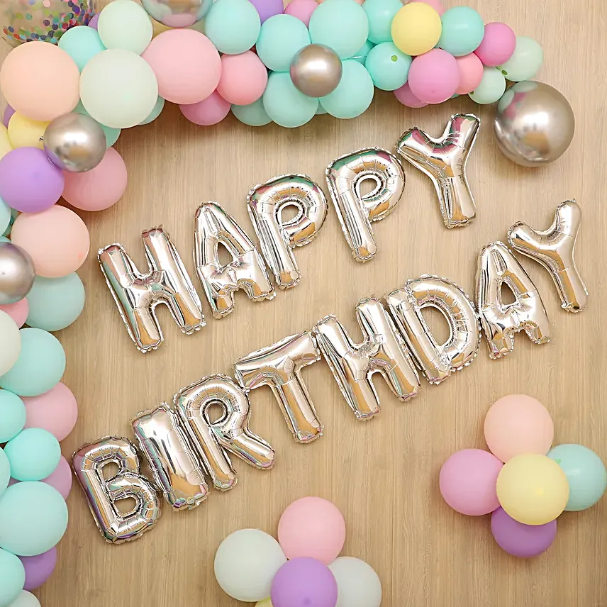 online happy birthday foil balloon decoration for home