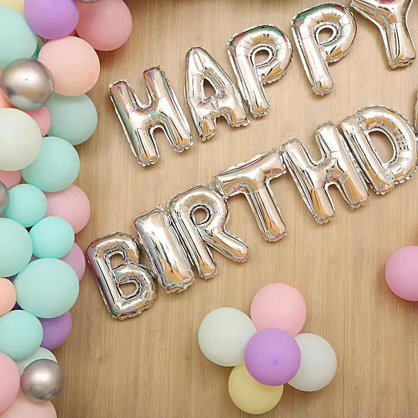 online happy birthday foil balloon decoration for home