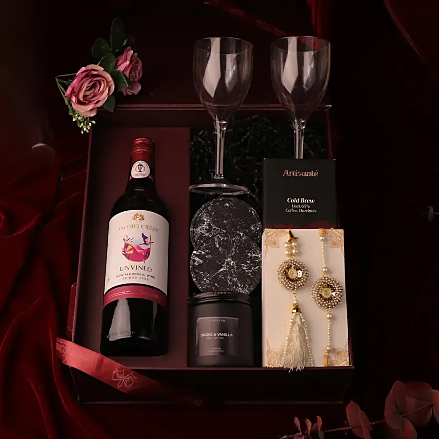 Elegant Bliss Rakhi Hamper