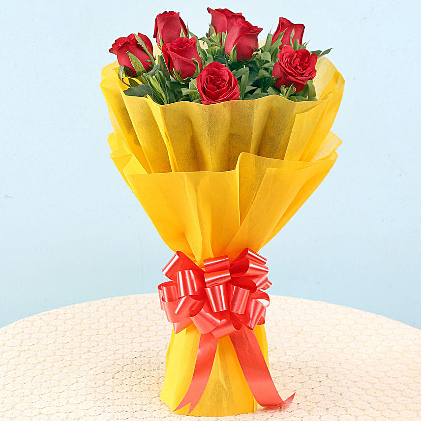 Online 8 Red Roses
