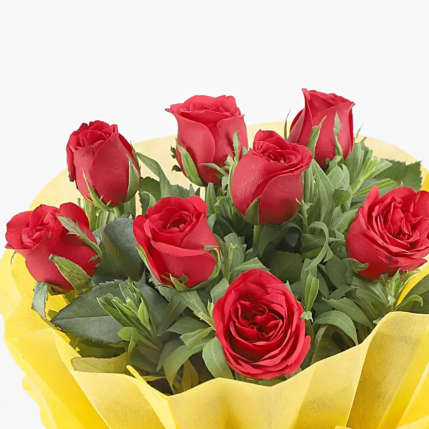 Online 8 Red Roses