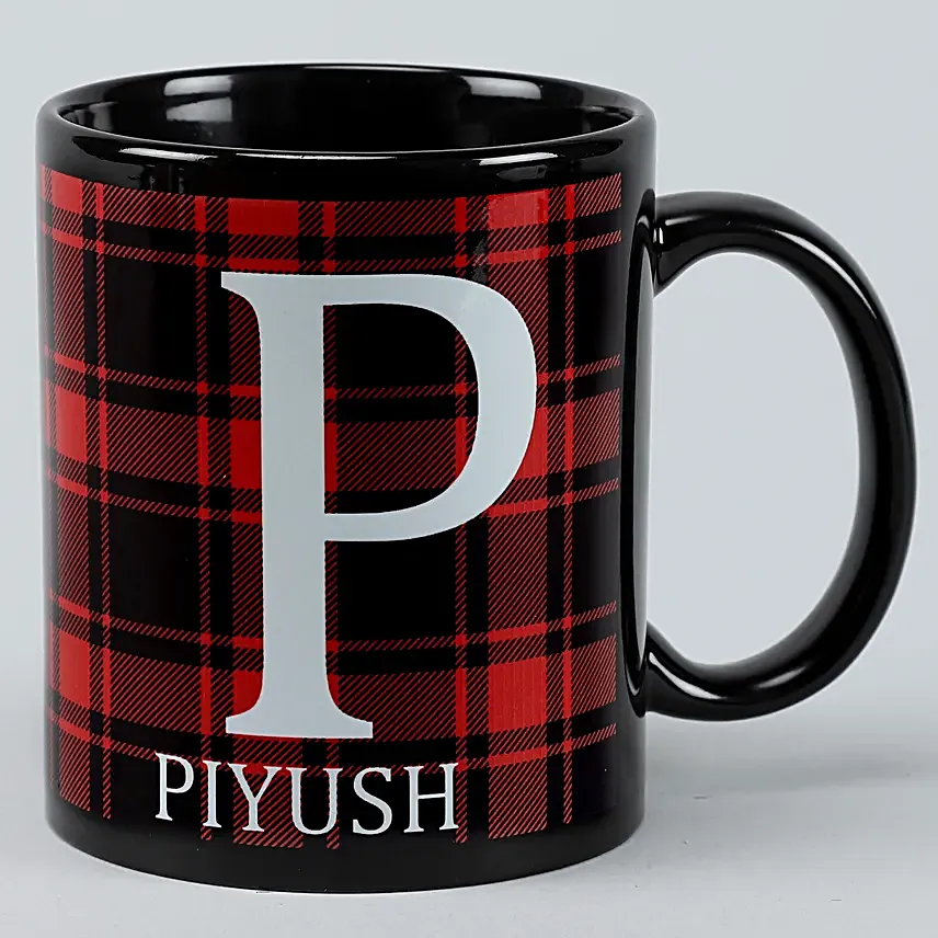 Elegant Highland Personalised Mug Hand Delivery