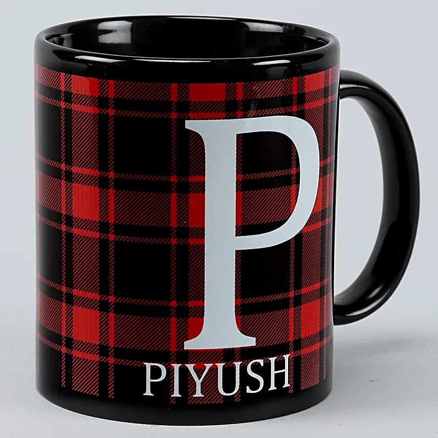 Elegant Highland Personalised Mug Hand Delivery