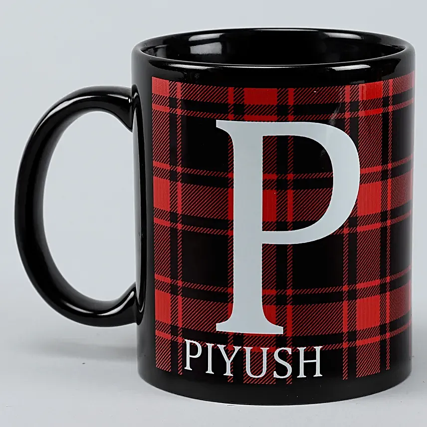 Elegant Highland Personalised Mug Hand Delivery