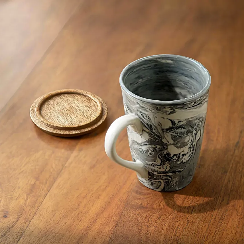 Ellementry Ceramic Tall Coffee Mug