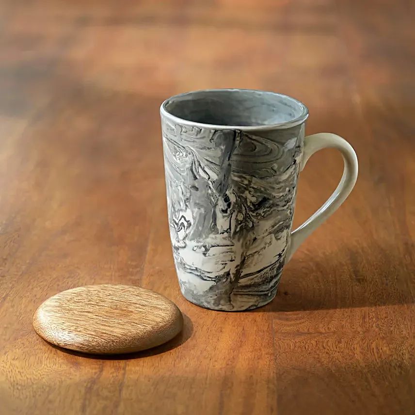 Ellementry Ceramic Tall Coffee Mug