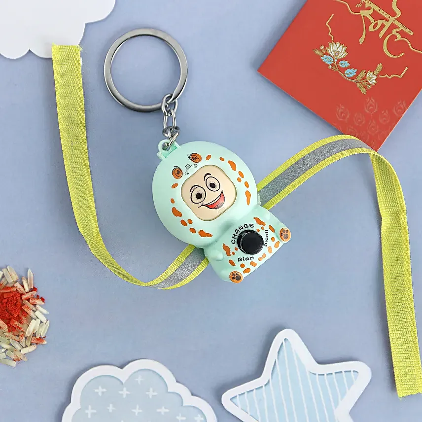 Emoji Switch Hero Rakhi For Kids