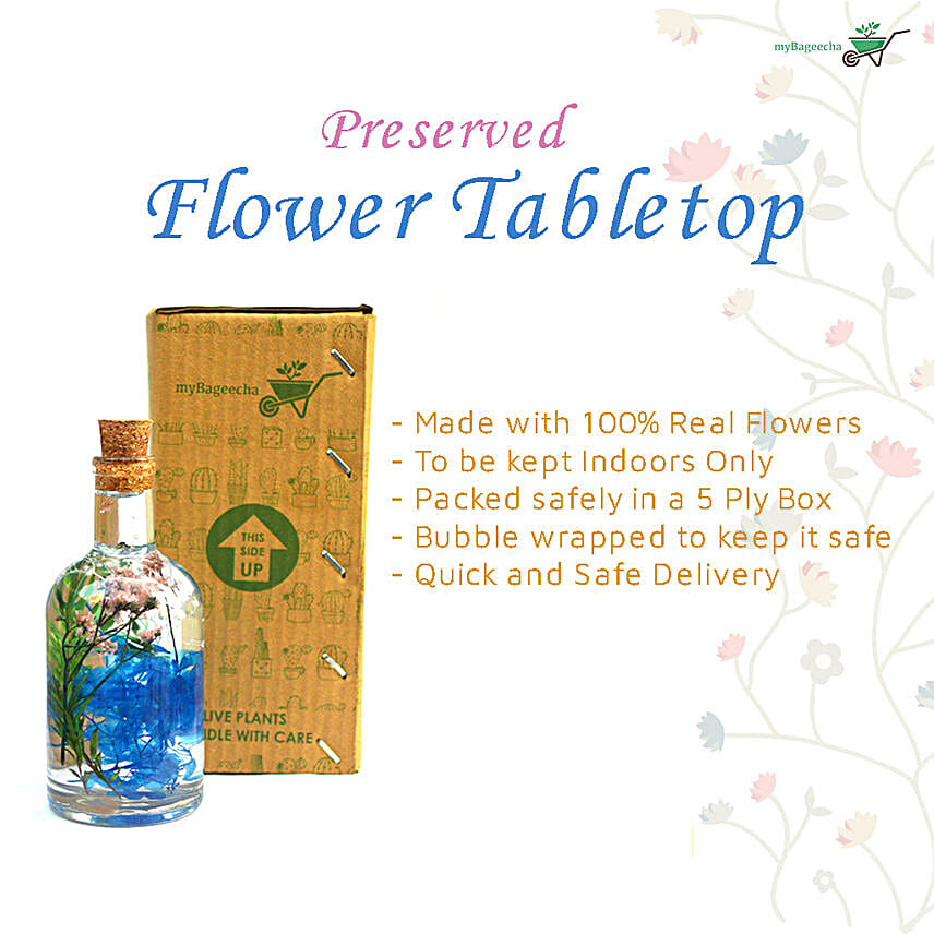 Enchanting Preserved Flower Tabletop