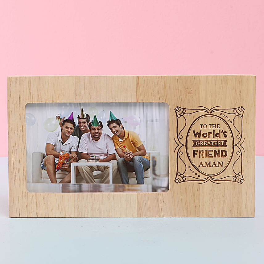 best printed engraved frame for friendship day