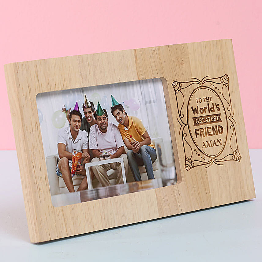 best printed engraved frame for friendship day