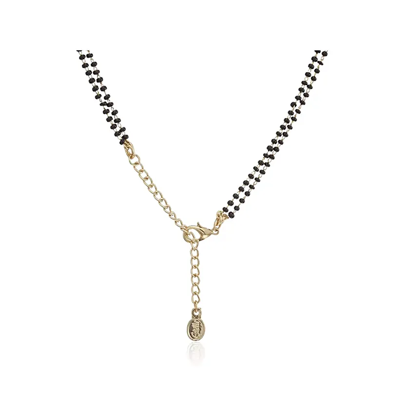Estele Crystal Crown Mangalsutra Set