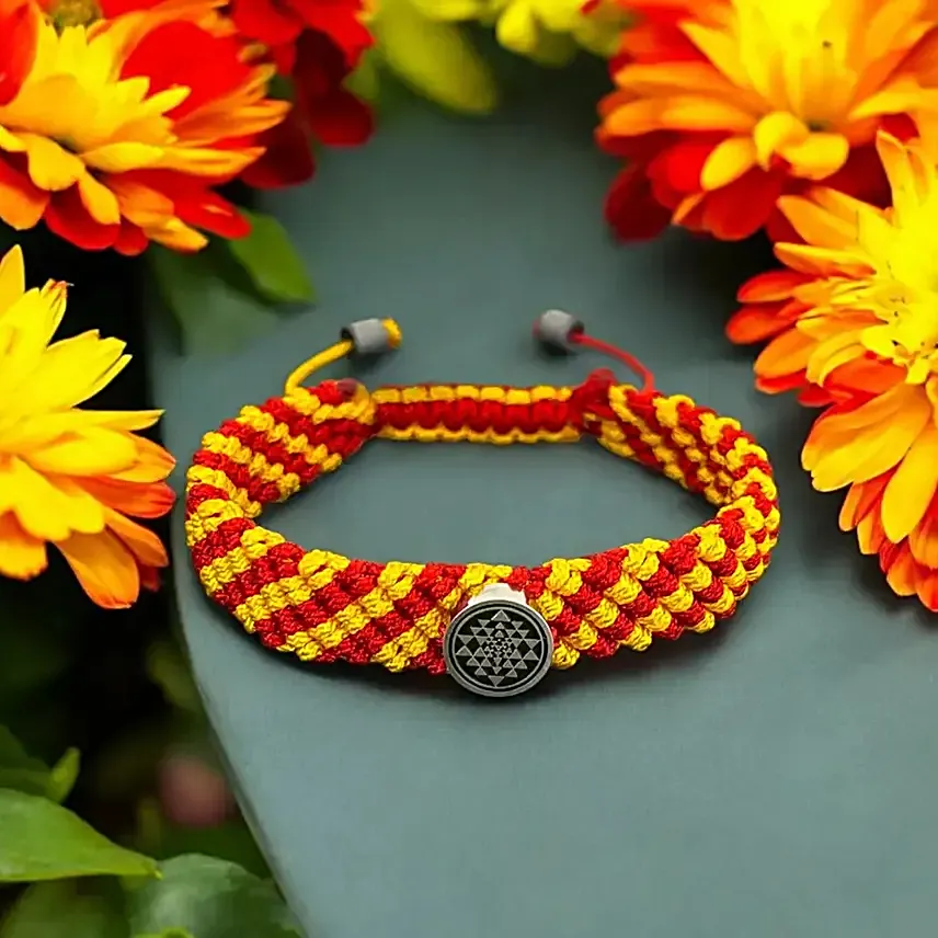 Eternal Blessing Sriyantra Kalawa Bracelet