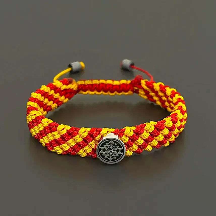 Eternal Blessing Sriyantra Kalawa Bracelet