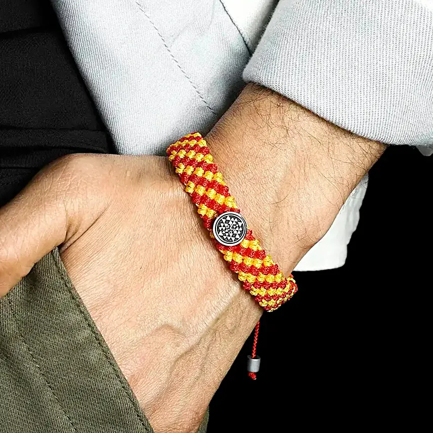 Eternal Blessing Sriyantra Kalawa Bracelet