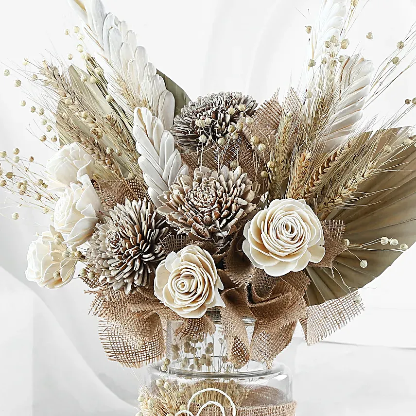 Eternal Dried Flower Jar