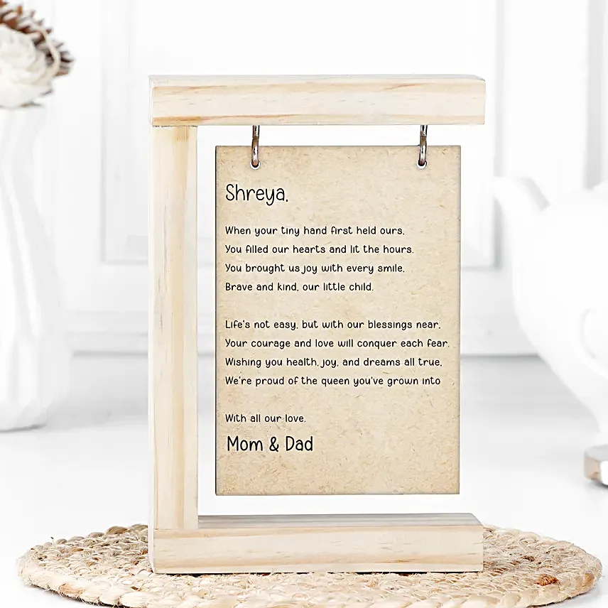 Eternal Love Hanging Frame