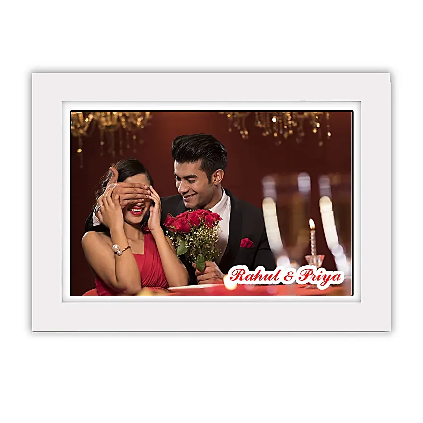Eternal Love Karvachauth Love Frame