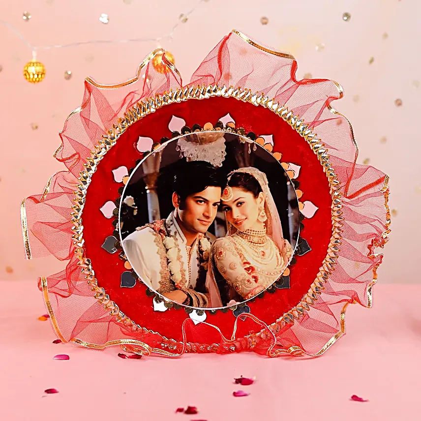 Eternal Love Karwa Chauth Personalised Thali