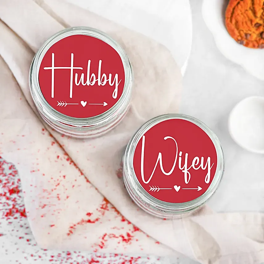 Eternal Red Velvet Jar Cake Set of 2