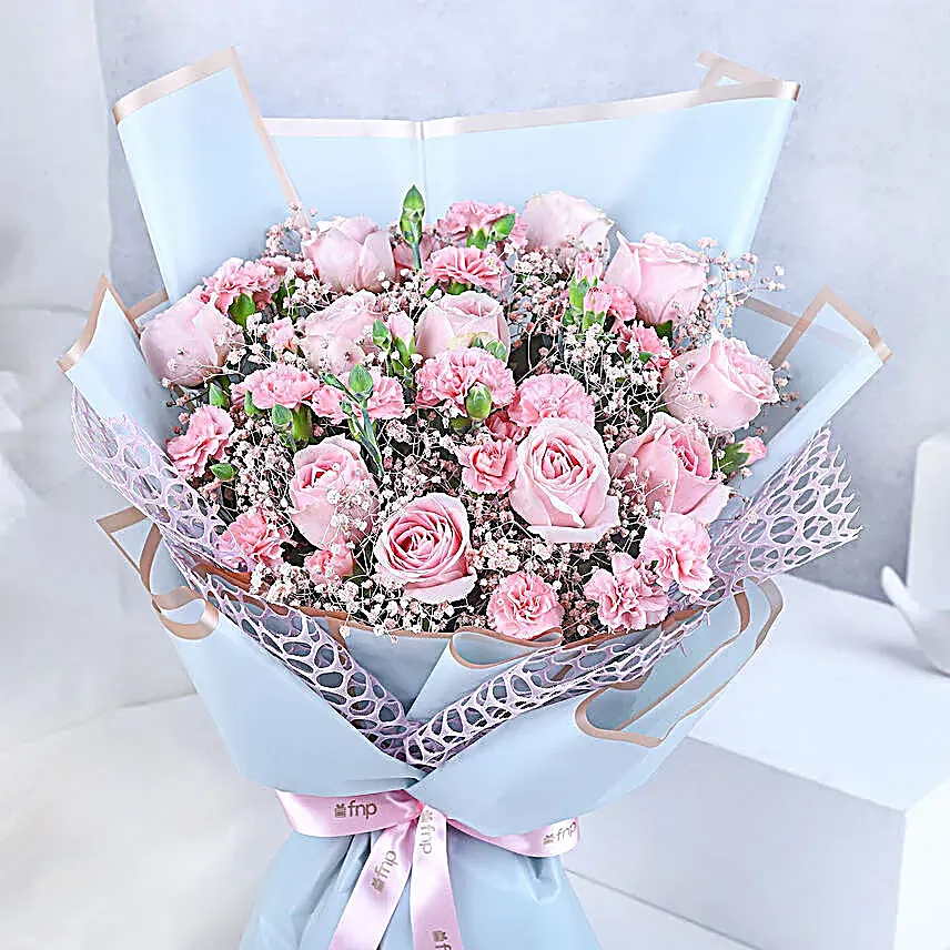 Ethereal Pink Carnation Melody