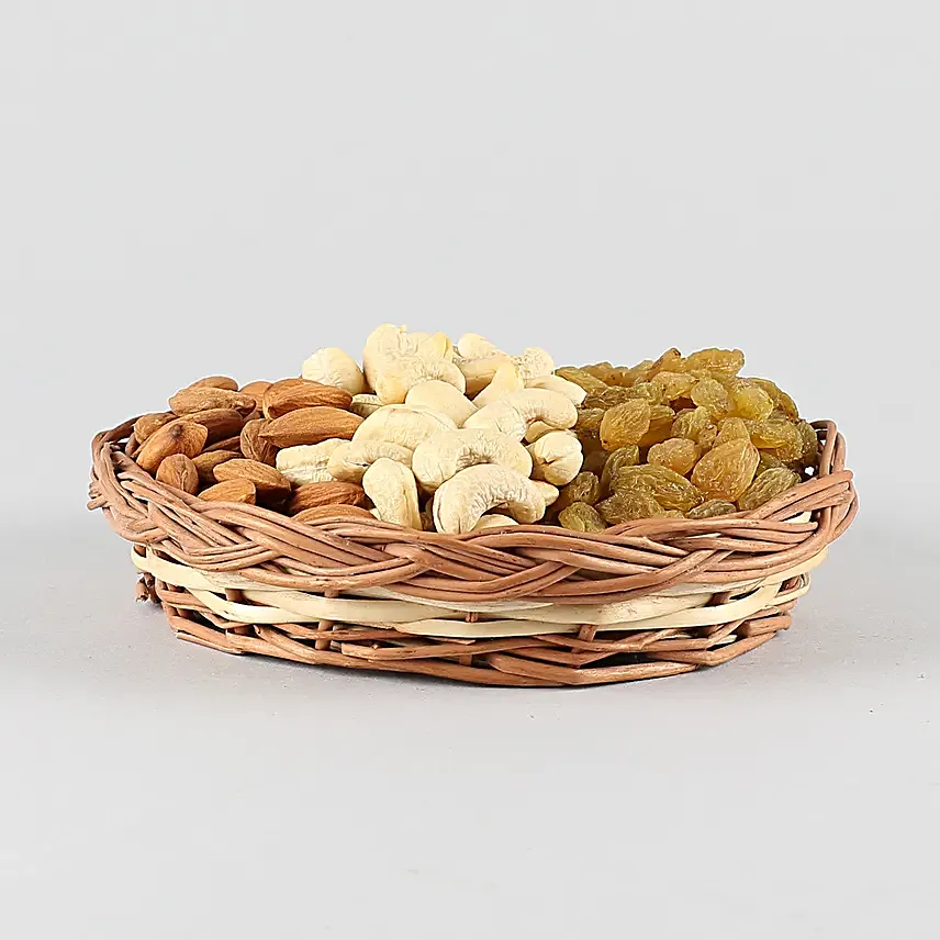 Basket of dry fruits