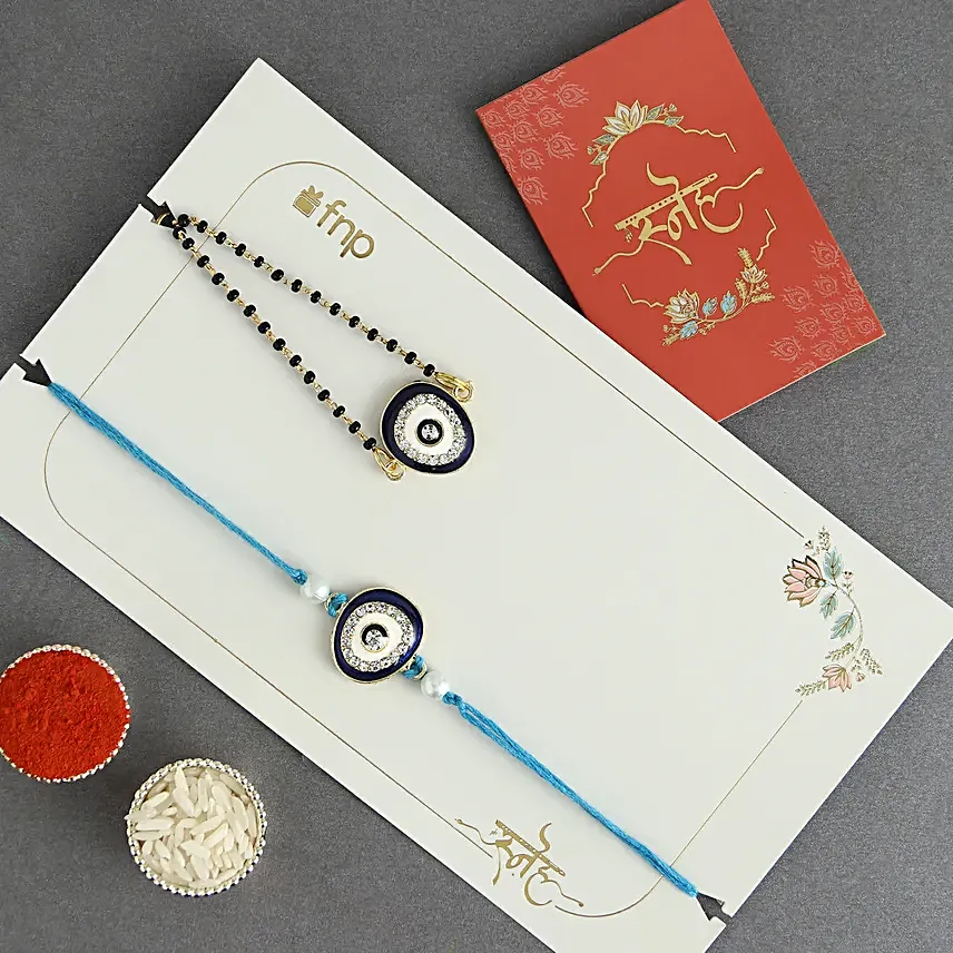 Evil Eye Positive Vibes Rakhi Set N Saregama Carvaan