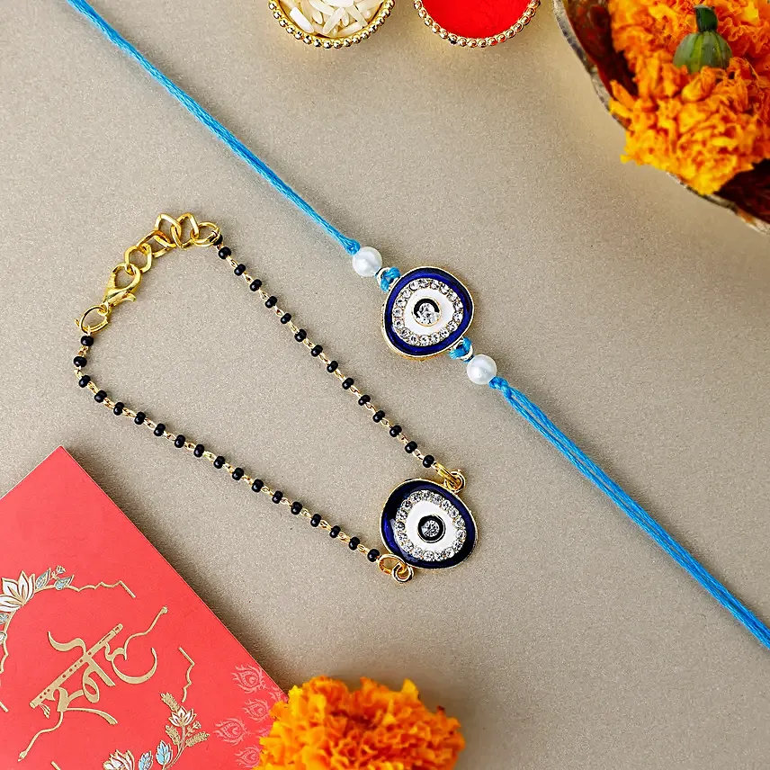Evil Eye Positive Vibes Rakhi Set N Saregama Carvaan