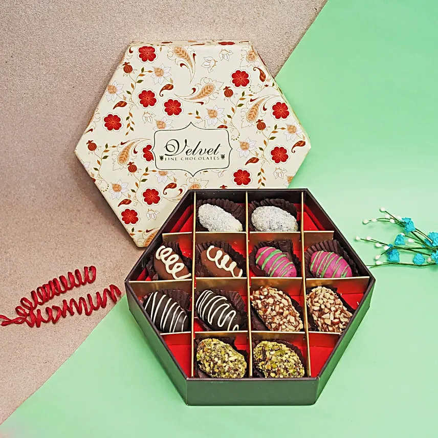 Evil Eye Rakhi N Assorted Dates Chocolates