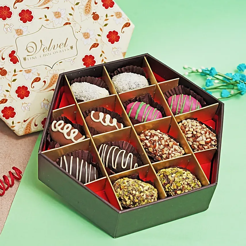 Evil Eye Rakhi N Assorted Dates Chocolates