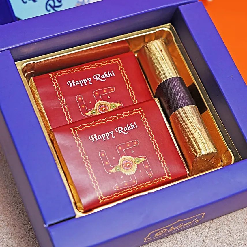 Evil Eye Rakhi N Bandhan Confection Gift