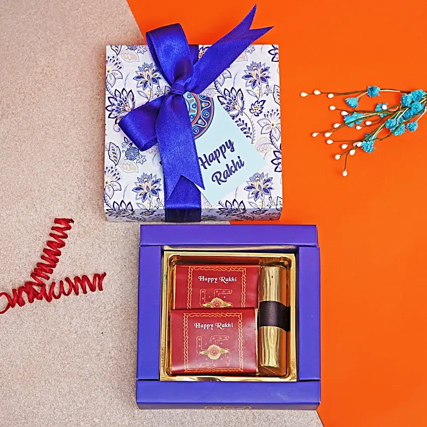 Evil Eye Rakhi N Bandhan Confection Gift