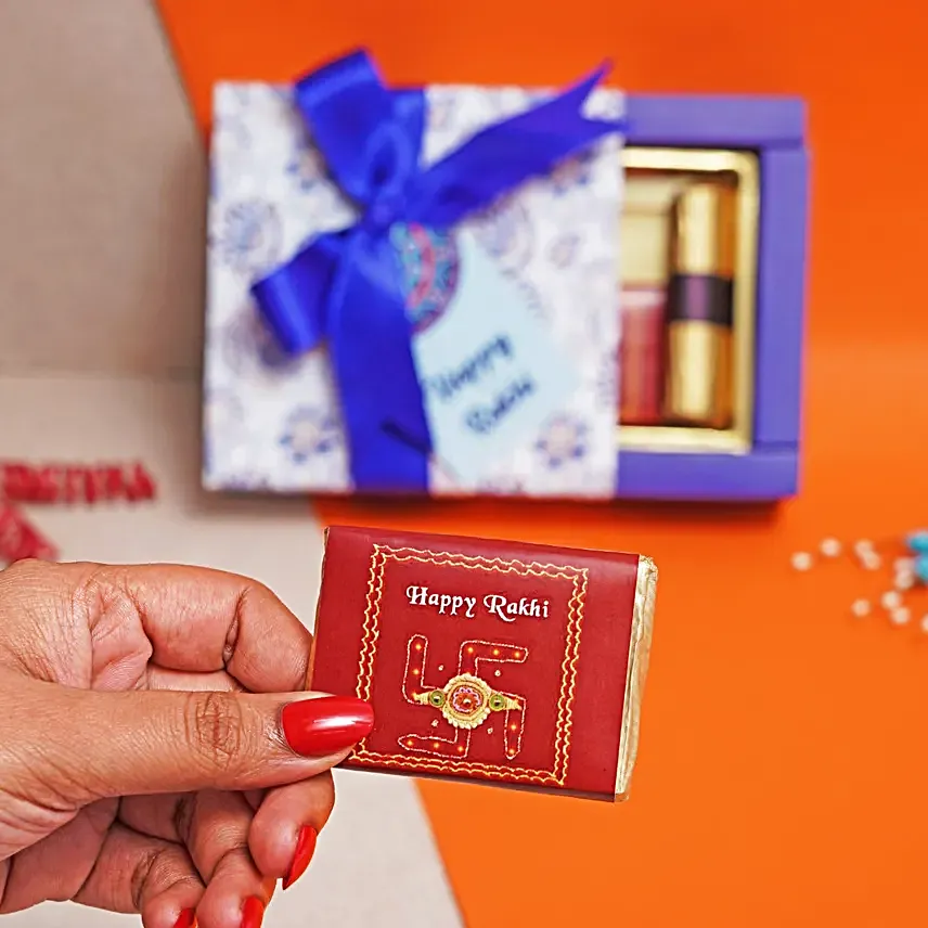Evil Eye Rakhi N Bandhan Confection Gift