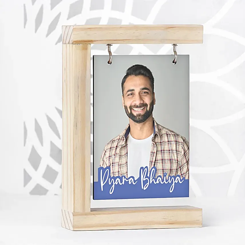 Evil Eye Rakhi N Personalised Photo Frame