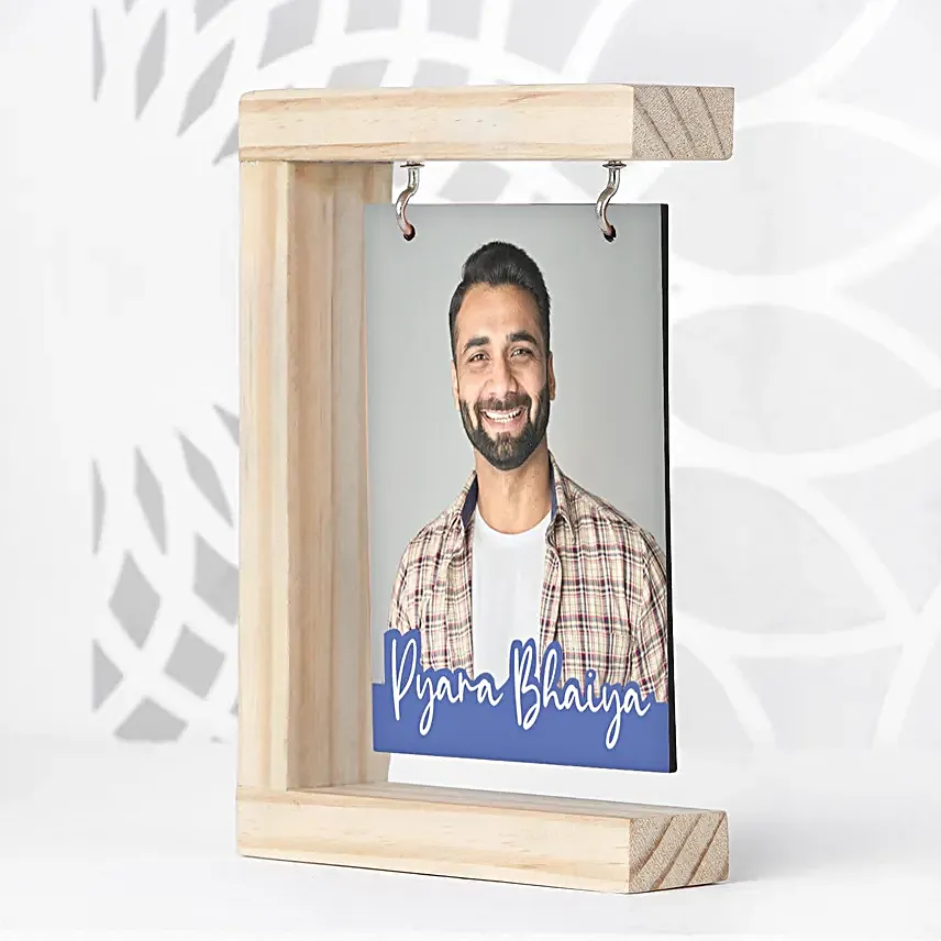Evil Eye Rakhi N Personalised Photo Frame