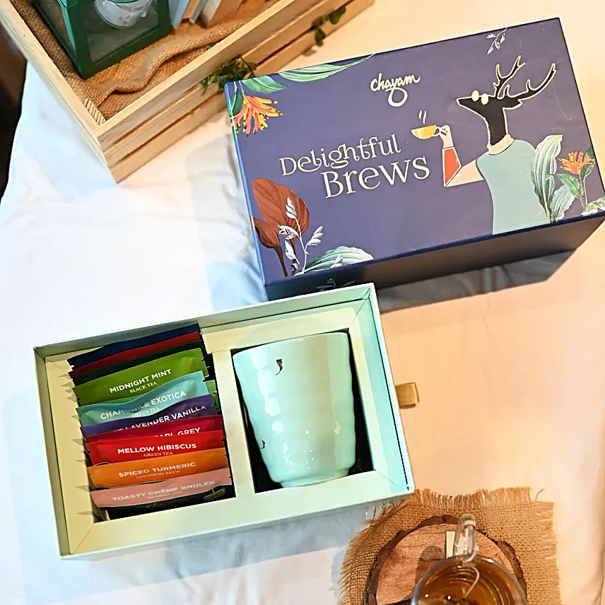 Exotic Brews Tea Gift Box