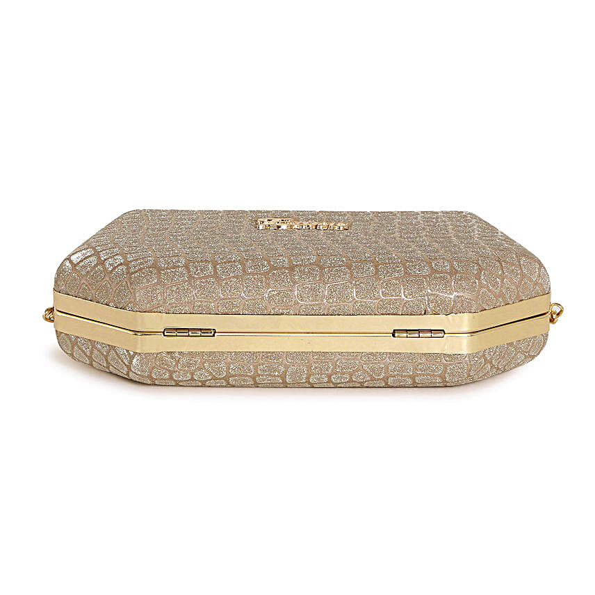 Exotic Gold Bridal Sling Bag