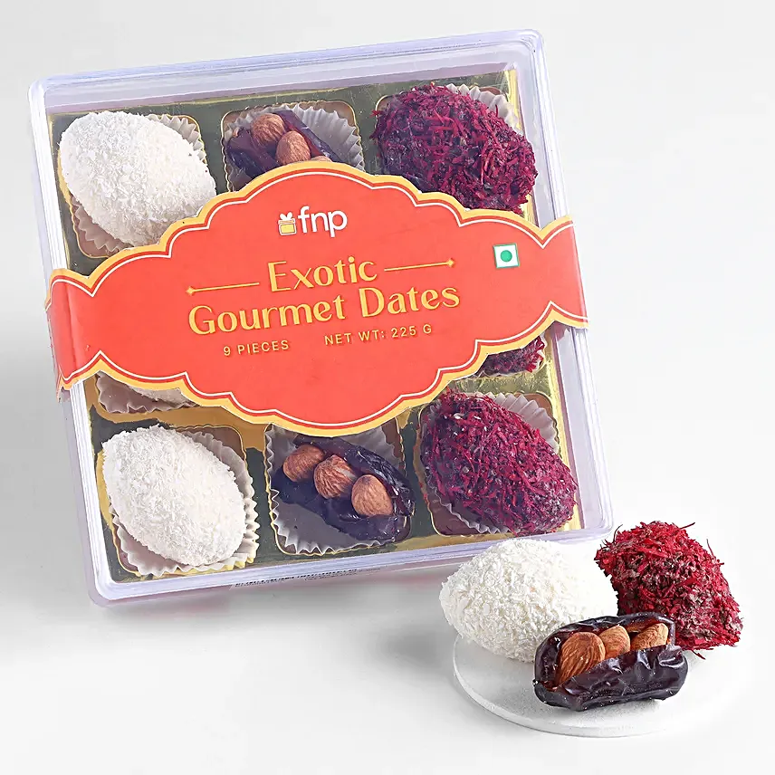 Exotic Gourmet Stuffed Dates Gift Box