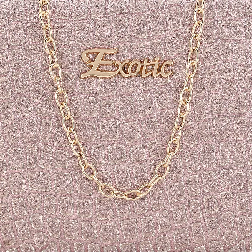 Exotic Pink Bridal Clutch