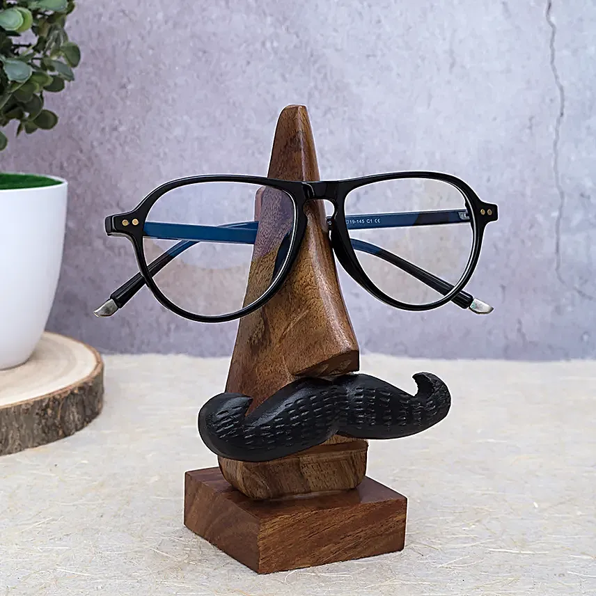 Wooden Eyeglass Holder for Men