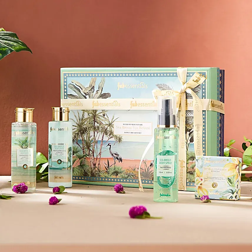 Fabessentials Sea Breeze Spa Body Care Gift Box