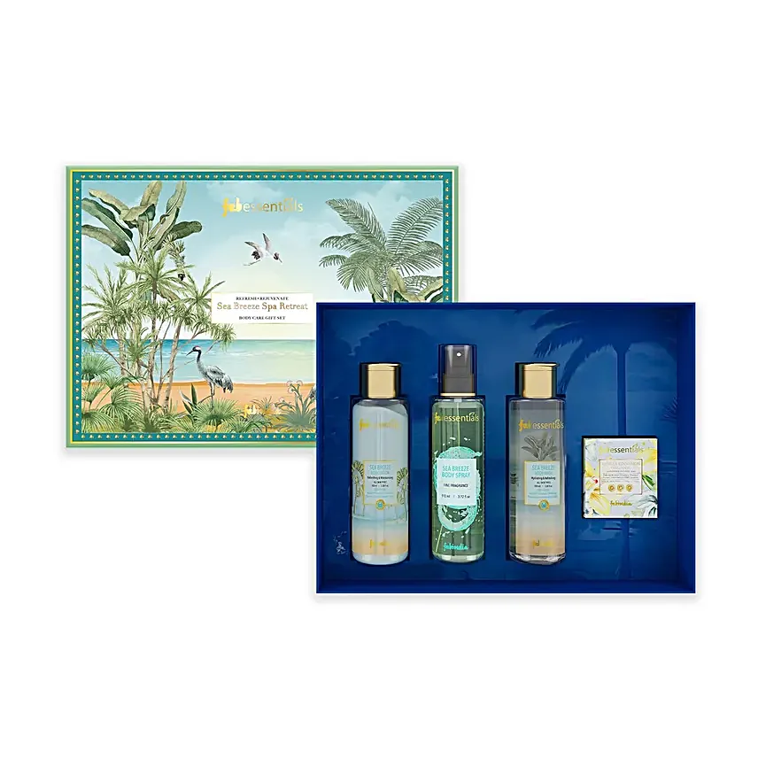 Fabessentials Sea Breeze Spa Body Care Gift Box