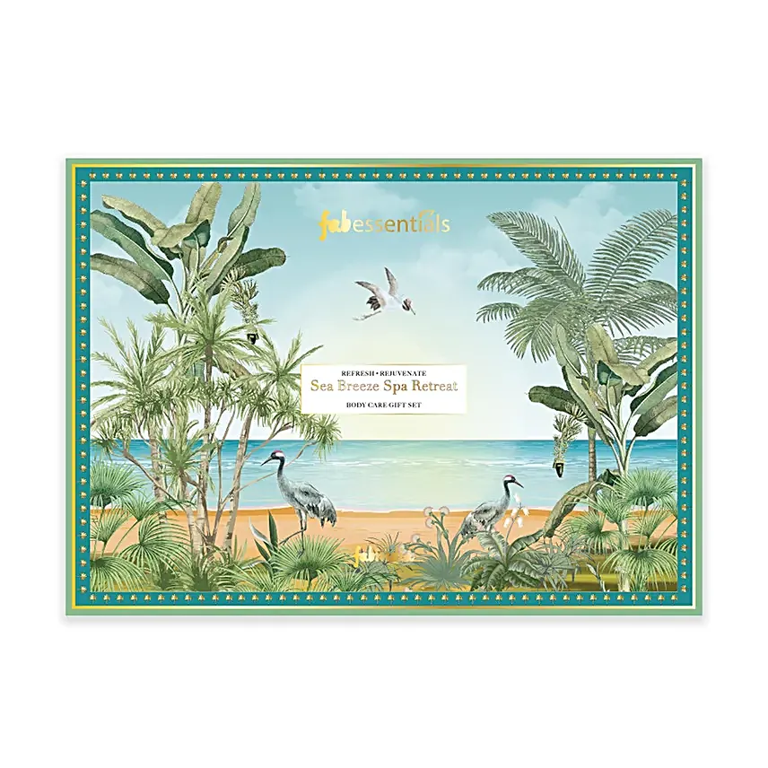 Fabessentials Sea Breeze Spa Body Care Gift Box